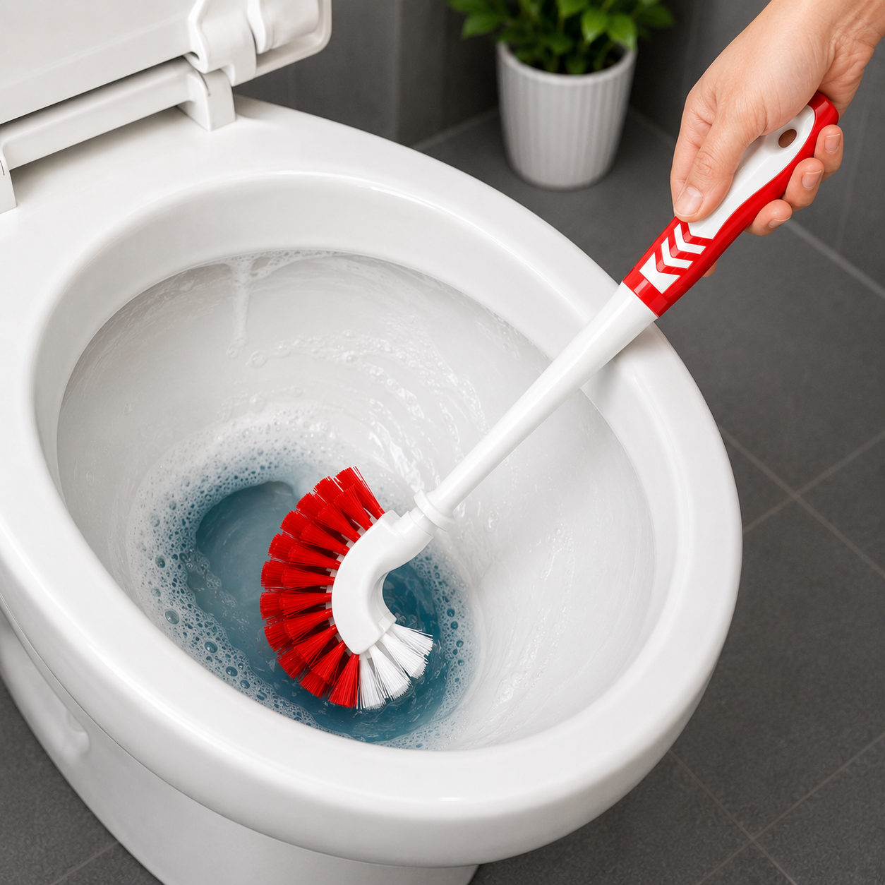 Crown Brushes Angled Toilet Cleaning Brush