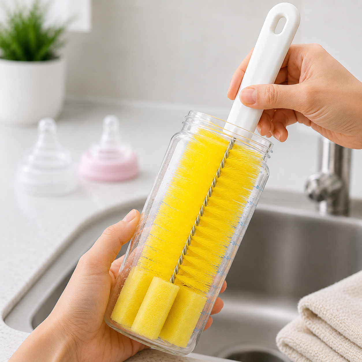Crown Brushes Water Bottle Cleaning Brush