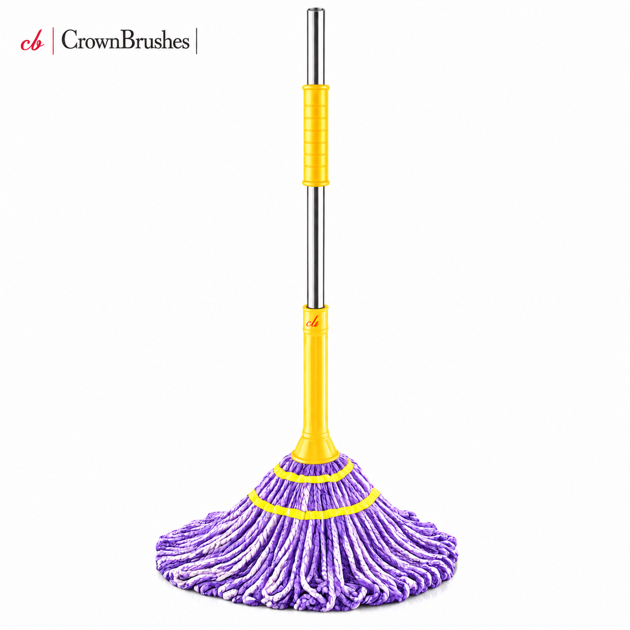 Crown Brushes Microfiber Cleaning Twist Mop